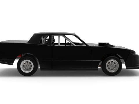 IMCA Stock car Scale 1 to 25 3D Print Model