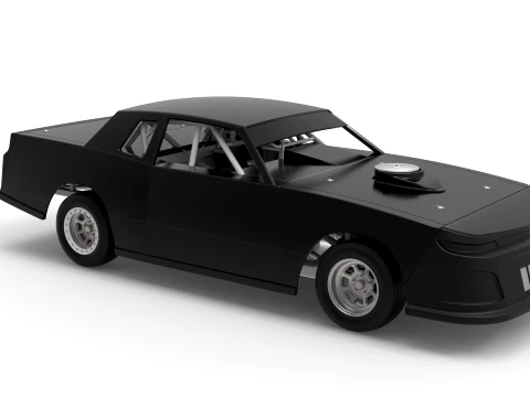 IMCA Stock car Scale 1 to 25 3D Print Model