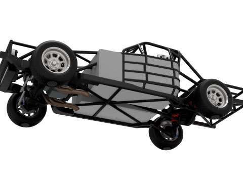 IMCA Stock car Base Scale 1 to 25 Model do druku 3D