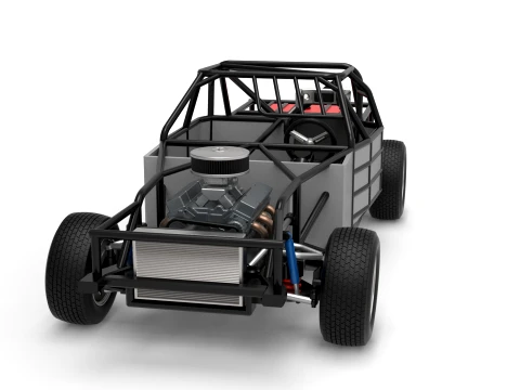IMCA Stock car Base Scale 1 to 25 Model do druku 3D