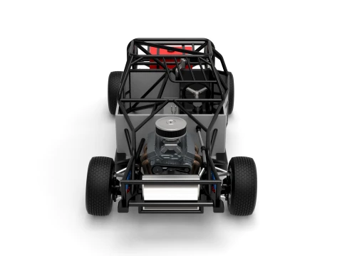 IMCA Stock car Base Scale 1 to 25 Model do druku 3D
