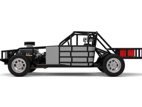 IMCA Stock car Base Scale 1 to 25 Model do druku 3D