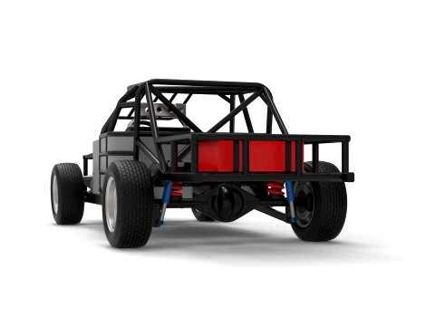 IMCA Stock car Base Scale 1 to 25 Model do druku 3D