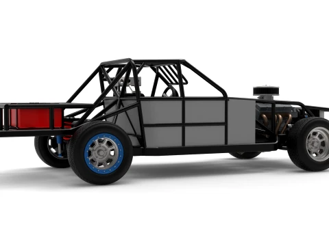 IMCA Stock car Base Scale 1 to 25 Model do druku 3D