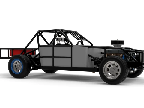 IMCA Stock car Base Scale 1 to 25 Model do druku 3D