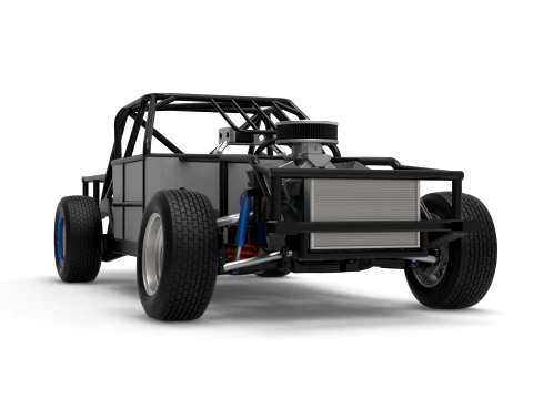 IMCA Stock car Base Scale 1 to 25 Model do druku 3D