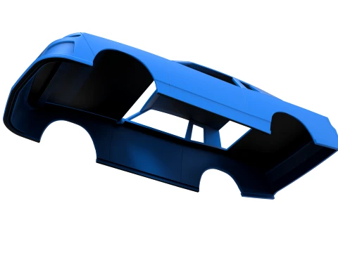 Shell of IMCA Stock car Scale 1 to 25 3D Baskı Modeli