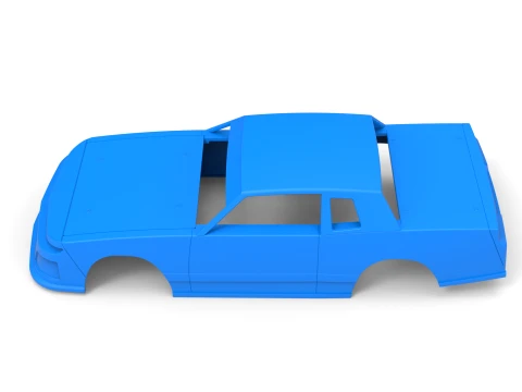 Shell of IMCA Stock car Scale 1 to 25 3D Baskı Modeli