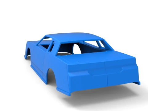 Shell of IMCA Stock car Scale 1 to 25 3D Baskı Modeli