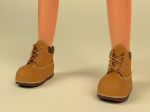 cartoon boy 3D Model
