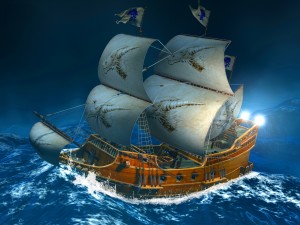 sailing ship Modèle 3D