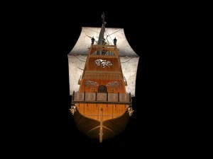 sailing ship 3D Model