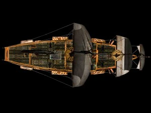 sailing ship 3D Model