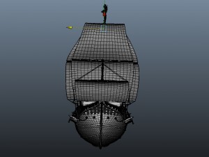 sailing ship 3D मॉडल