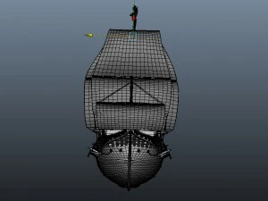 sailing ship 3D Model