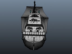 sailing ship 3D मॉडल