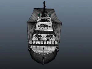 sailing ship 3D Model