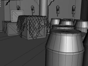 sailing ship 3D Model