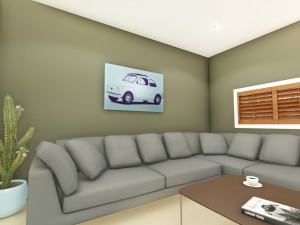 canvas wall art 3D Model