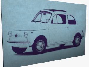 canvas wall art 3D Model