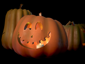 jack-o-lanterns 3D 模型