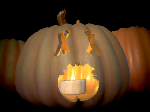 jack-o-lanterns 3D 模型