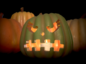 jack-o-lanterns 3D 模型