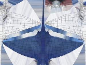 Manta ray Model 3D