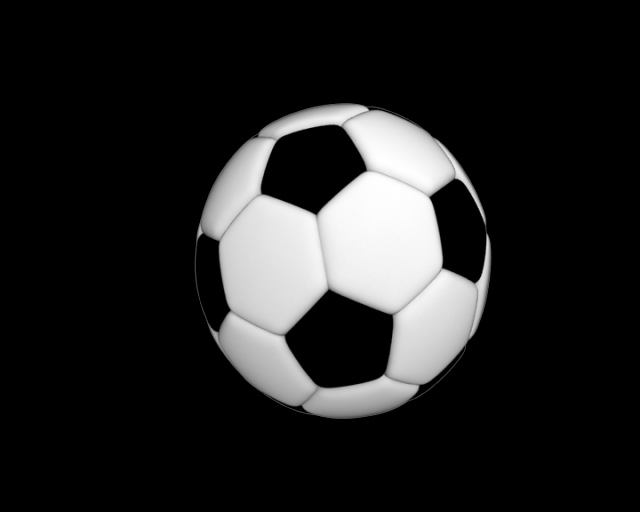 soccer ball 3D Model .c4d .max .obj .3ds .fbx .stl .blend 