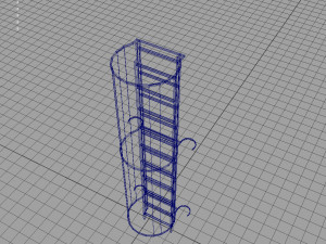 game ready fire-emergency ladders with maps 3D-Modell