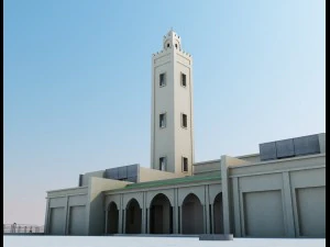 moroccan mosque 3D Model