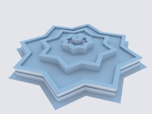traditional fountain of morocco 3D Модель