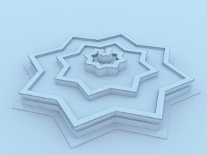 traditional fountain of morocco 3D Модель