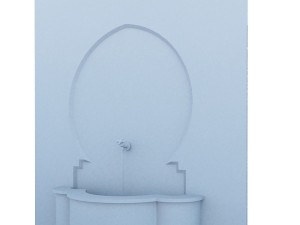 traditional fountain of morocco 3D Модель