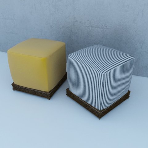 traditional moroccan seat Modelo 3D .c4d .max .obj .3ds .fbx .stl .blend 