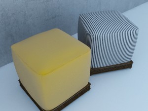 traditional moroccan seat Modelo 3D
