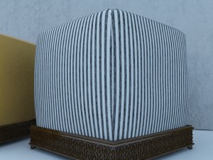 traditional moroccan seat Modelo 3D