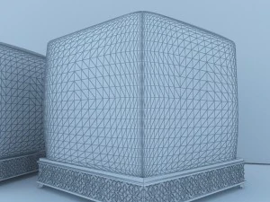 traditional moroccan seat 3D Model