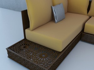 traditional moroccan lounge Modelo 3D