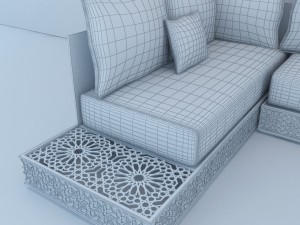 traditional moroccan lounge Modelo 3D