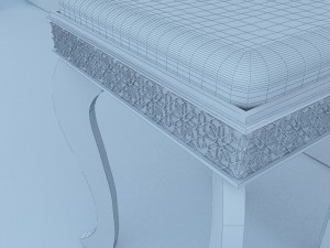 traditional moroccan seat 3Dモデル