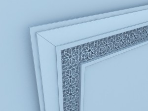 traditional moroccan mirror 3D Модель
