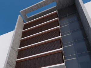modern building exterior 3D Model