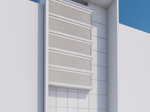 modern building exterior 3D Model
