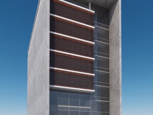 modern building exterior 3D Model