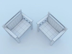 terrace chair 3D Model