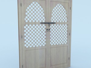 moroccan door 3D 모델