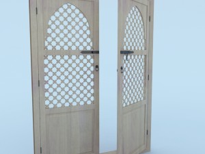 moroccan door 3D 모델