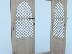 moroccan door 3D 모델