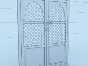 moroccan door 3D 모델